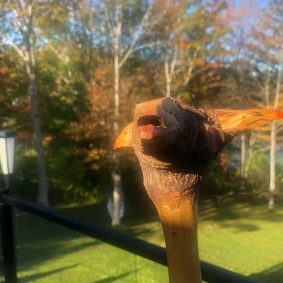 Antique Native American war club - Picture 9 of 9